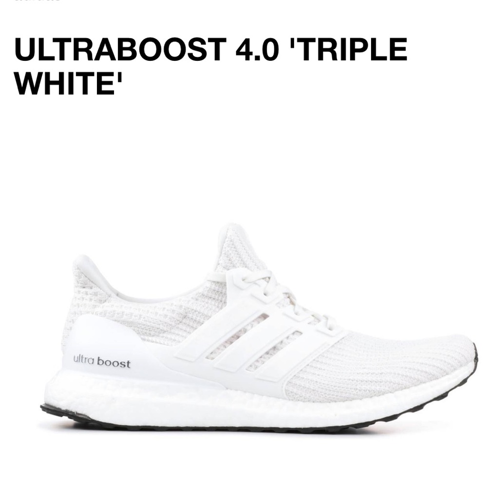 Adidas Ultraboost 4.0 Triple White